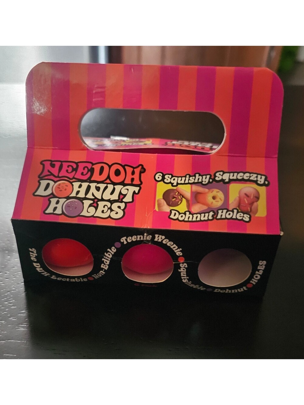 Needoh dohnut holes 6 pack new authentic
